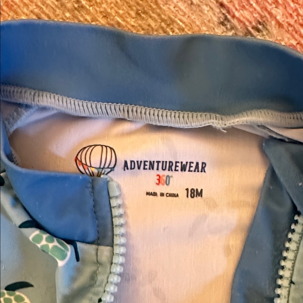 Blue Kids Swim Rashguard Set - Picture 2 of 2